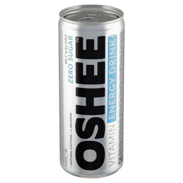 Oshee Vitamin Zero Sugar Gazowany napój energetyzujący 250 ml - 0