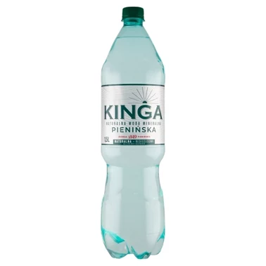Kinga Pienińska Naturalna woda mineralna niskosodowa delikatnie gazowana 1,5 l - 0