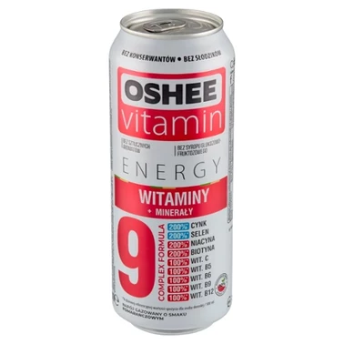 Oshee Vitamin Energy Napój gazowany o smaku pomarańczowym 500 ml - 0