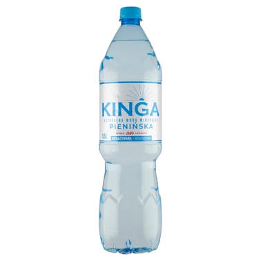 Kinga Pienińska Naturalna woda mineralna niegazowana niskosodowa 1,5 l - 0