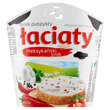 Łaciaty Serek puszysty meksykański smak 150 g - 1