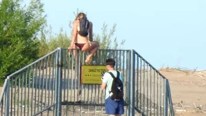 Turyści weszli na teren rezerwatu mimo zakazu