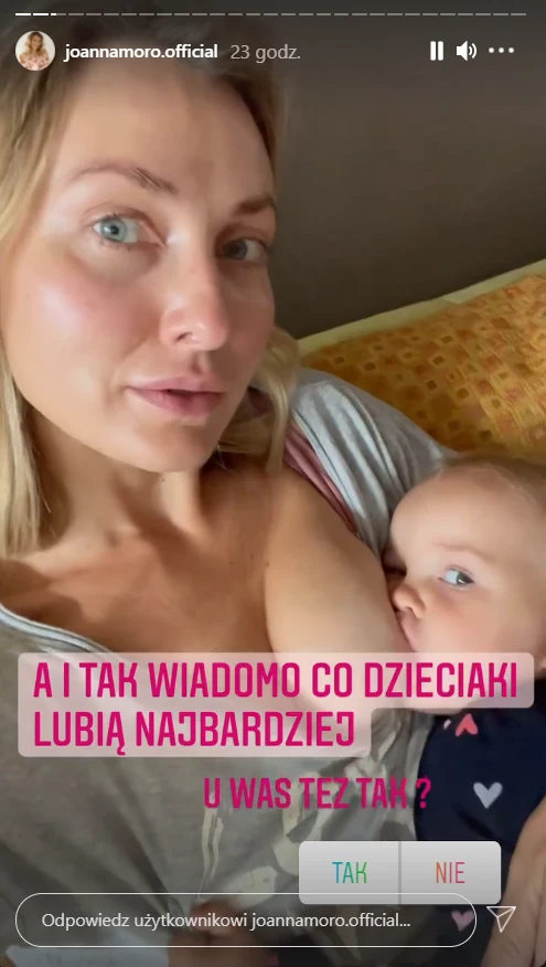 Joanna Moro pokazuje dom przy trójce dzieci, https://www.instagram.com/joannamoro.official/