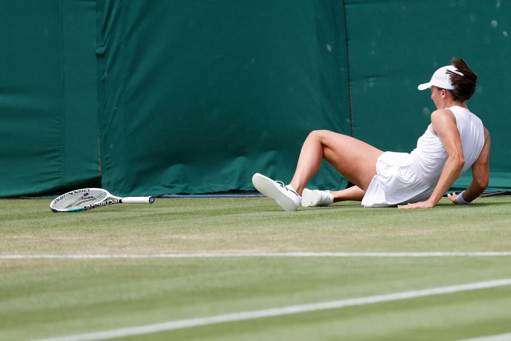 Iga Świątek na Wimbledonie Iga Świątek na Wimbledonie
