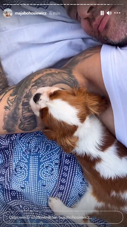 Nowy członek rodziny Mai Bohosiewicz, https://www.instagram.com/majabohosiewicz/ Nowy członek rodziny Mai Bohosiewicz, https://www.instagram.com/majabohosiewicz/