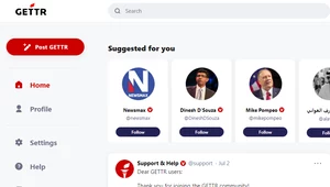 Gettr - powstał prawicowy odpowiednik Twittera
