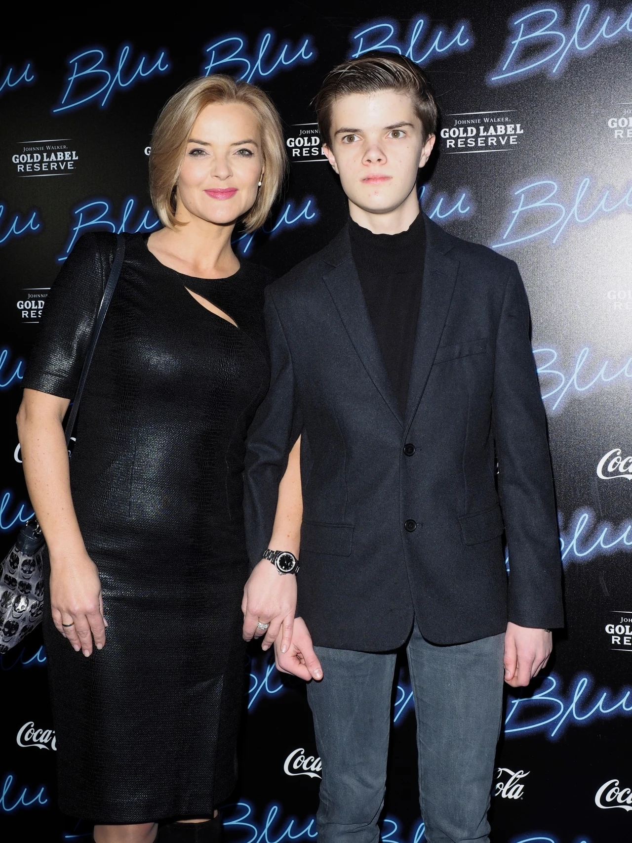 Monika Richardson z synem Tomaszem Monika Richardson z synem Tomaszem