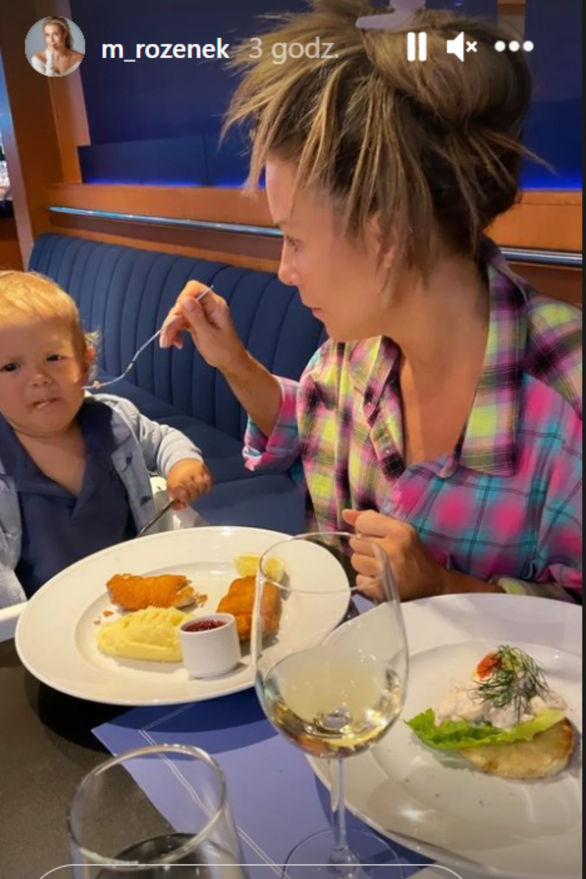 Majdanowie w Szwecji, fot. https://www.instagram.com/m_rozenek/ Majdanowie w Szwecji, fot. https://www.instagram.com/m_rozenek/