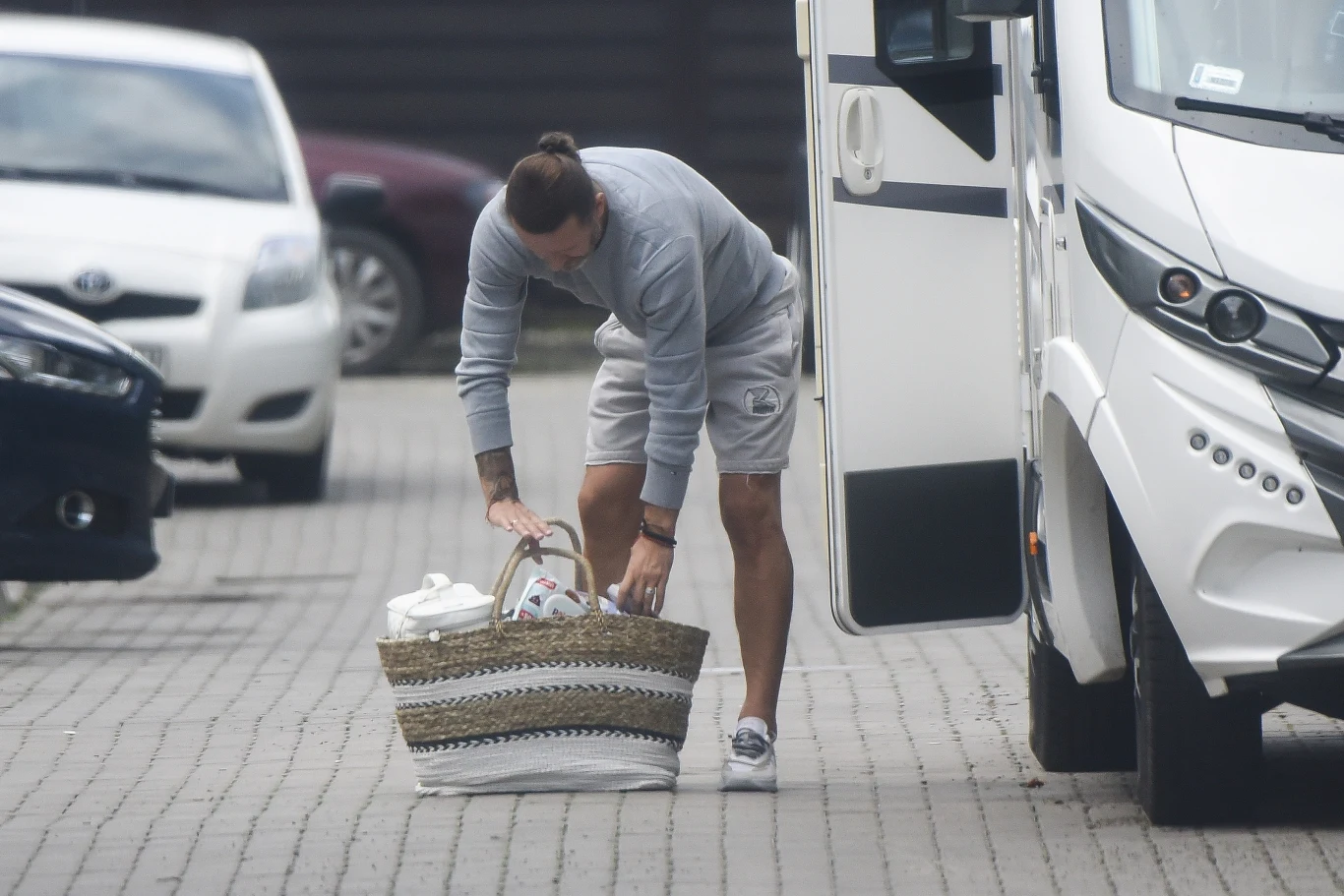 Radek miał pełne ręce roboty