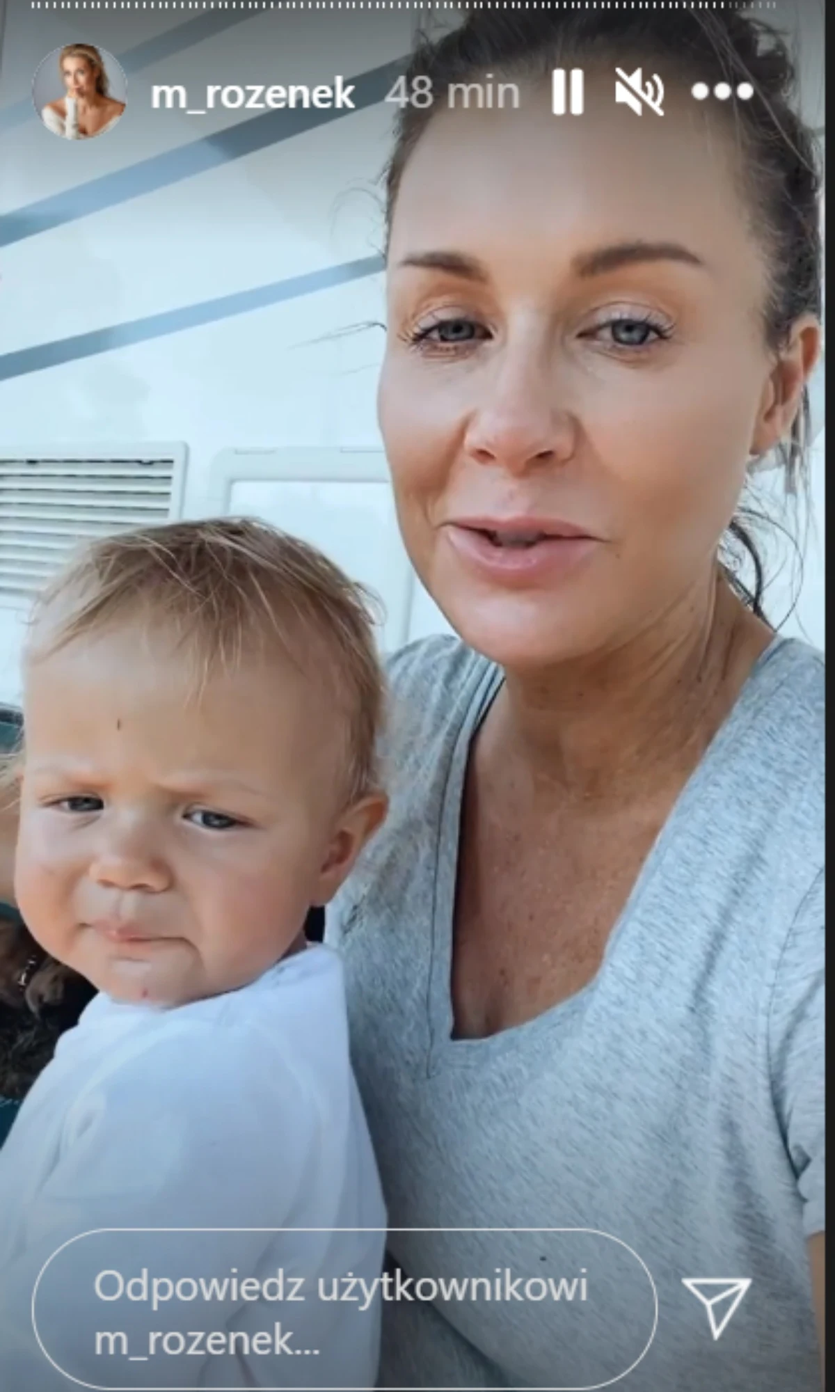 Majdanowie w Szwecji, fot. https://www.instagram.com/m_rozenek/ Majdanowie w Szwecji, fot. https://www.instagram.com/m_rozenek/