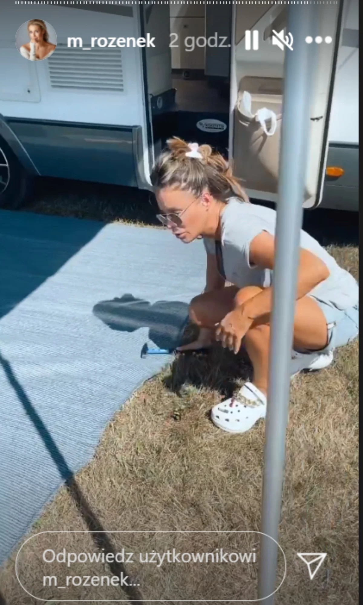 Majdanowie w Szwecji, fot. https://www.instagram.com/m_rozenek/ Majdanowie w Szwecji, fot. https://www.instagram.com/m_rozenek/