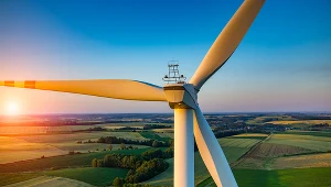 Rozwój energetyki wiatrowej popiera ok. 80 proc. Polaków