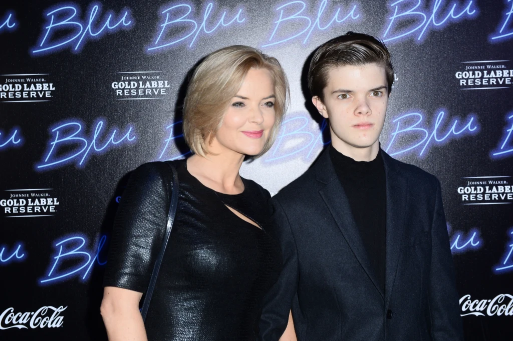 Monika Richardson z synem