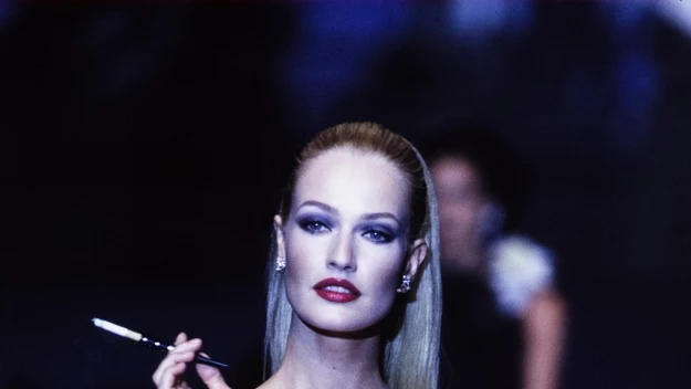 Karen Mulder, pokaz Diora, Paryż 1996 rok