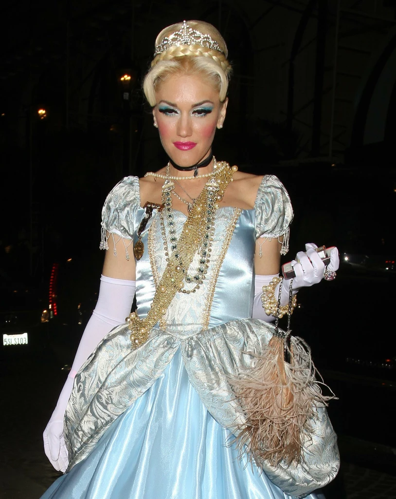 Gwen Stefani podczas imprezy na święto Halloween
