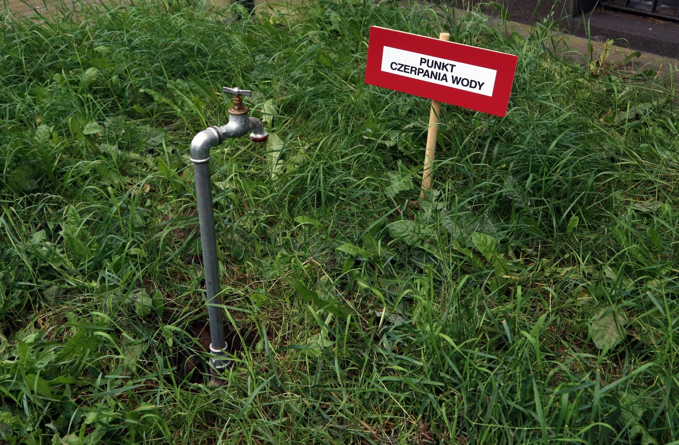 Punkt czerpania wody w Warszawie Punkt czerpania wody w Warszawie