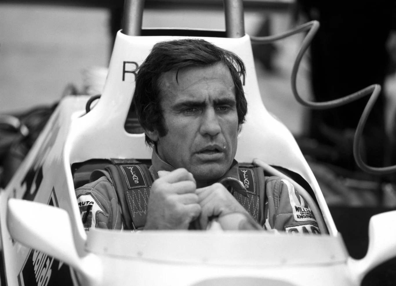 Carlos Reutemann w trakcie swojej kariery w Formule 1 Carlos Reutemann w trakcie swojej kariery w Formule 1