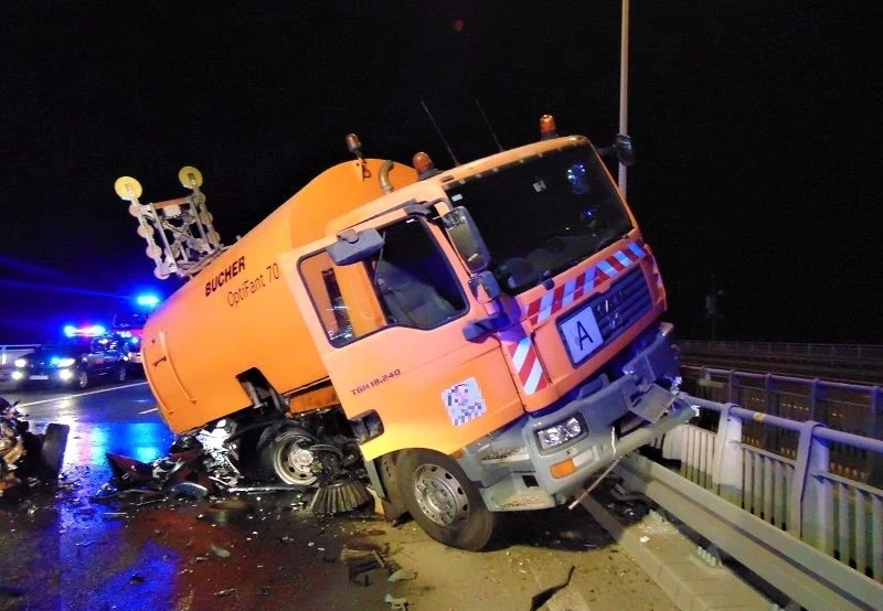Operator pojazdu technicznego został ranny