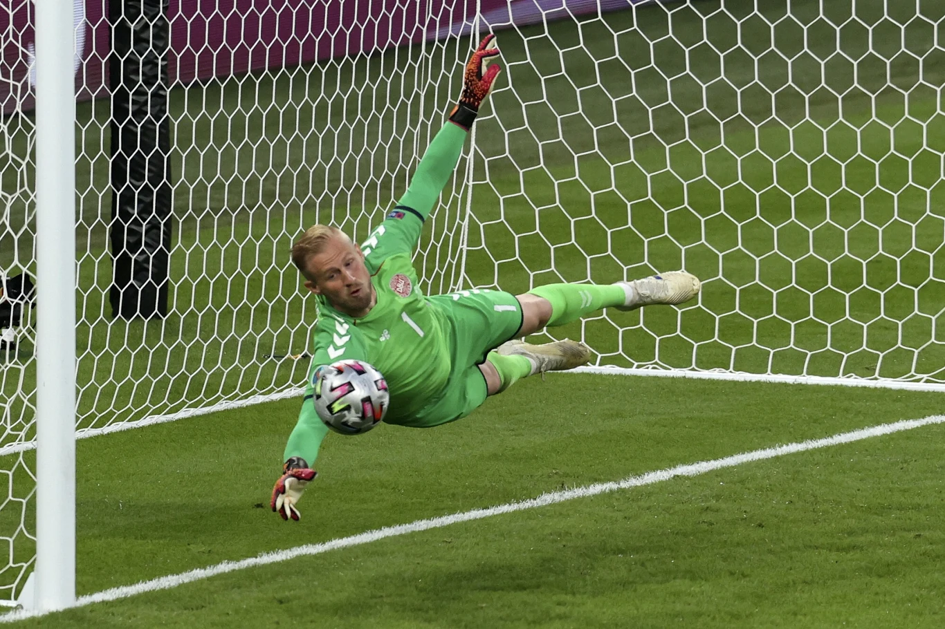 Bramkarz Danii Kasper Schmeichel Bramkarz Danii Kasper Schmeichel