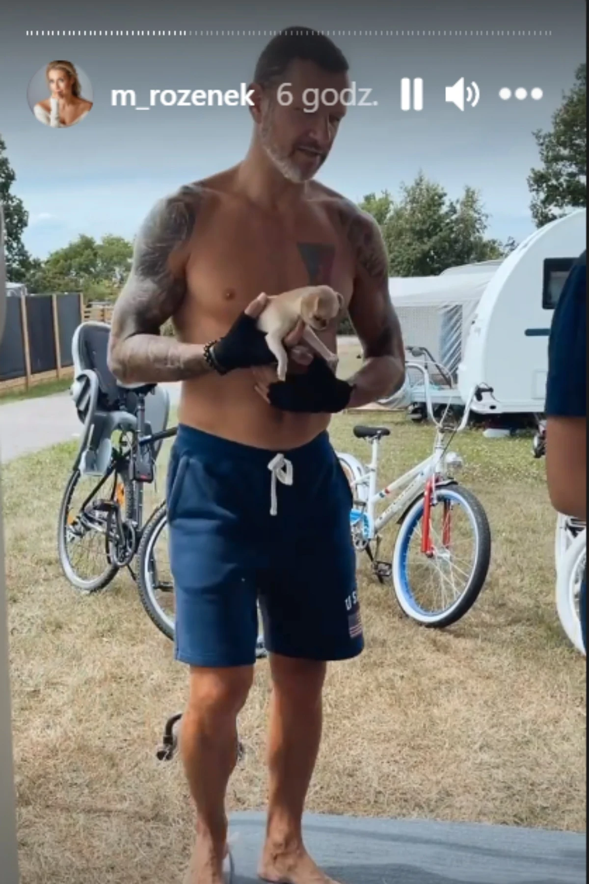 Radosław Majdan, fot. https://www.instagram.com/m_rozenek/ Radosław Majdan, fot. https://www.instagram.com/m_rozenek/