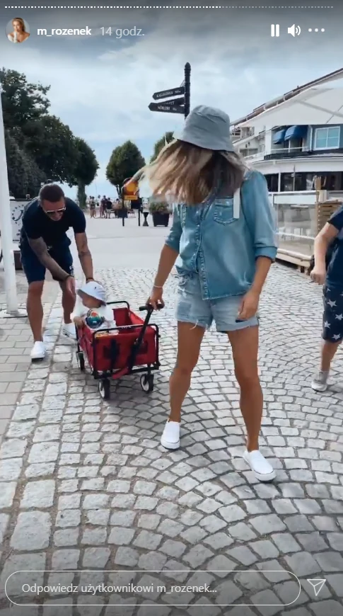 Rozenek i Majdan na zakupach w Szwecji, https://www.instagram.com/m_rozenek/