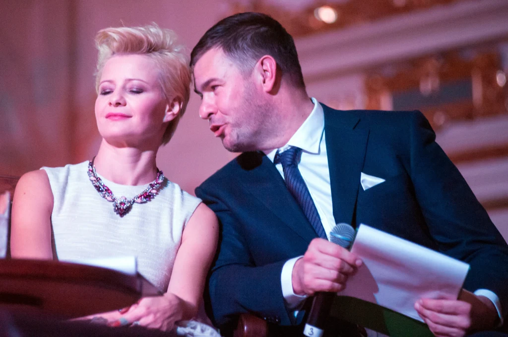 Małgorzata Kożuchowska i Tomek Karolak  Małgorzata Kożuchowska i Tomek Karolak