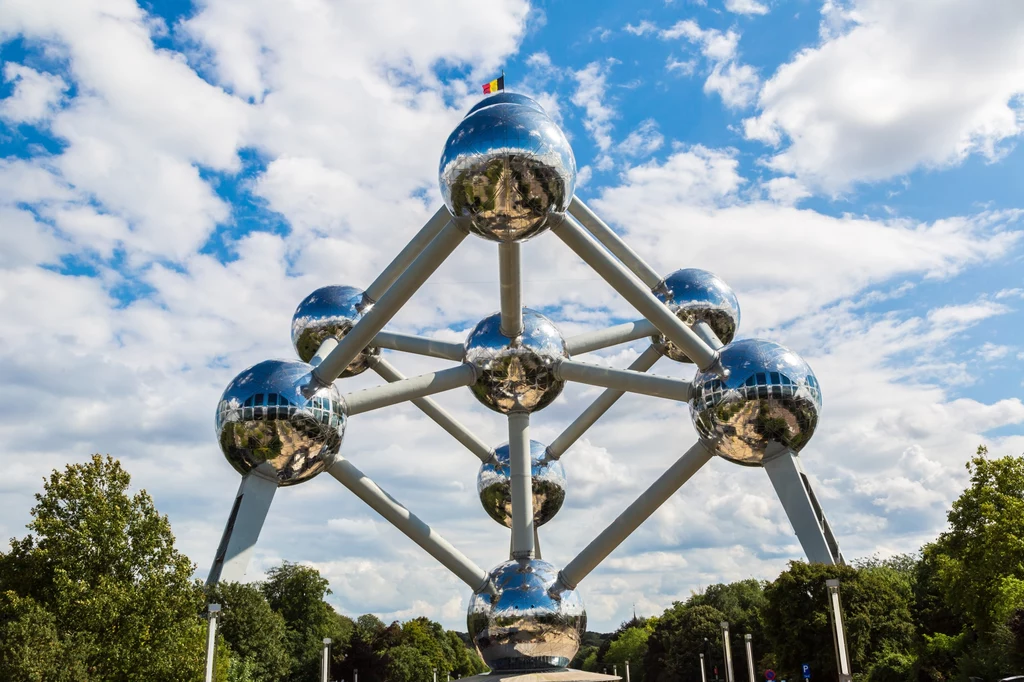 Atomium to interesująca konstrukcja na mapie miasta