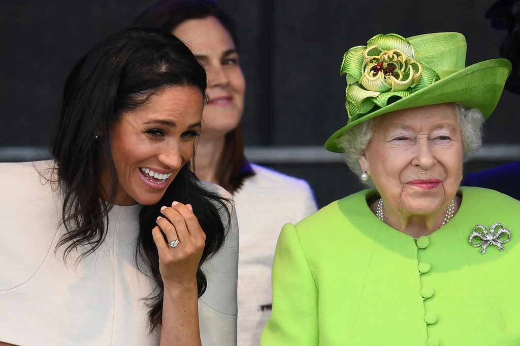 Początkowo Meghan Markle miała dobry kontakt z królową 