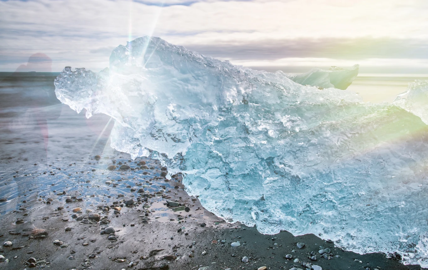 Diamentowa Plaża ma niesamowitą, niemal mistyczną atmosferę Diamentowa Plaża ma niesamowitą, niemal mistyczną atmosferę