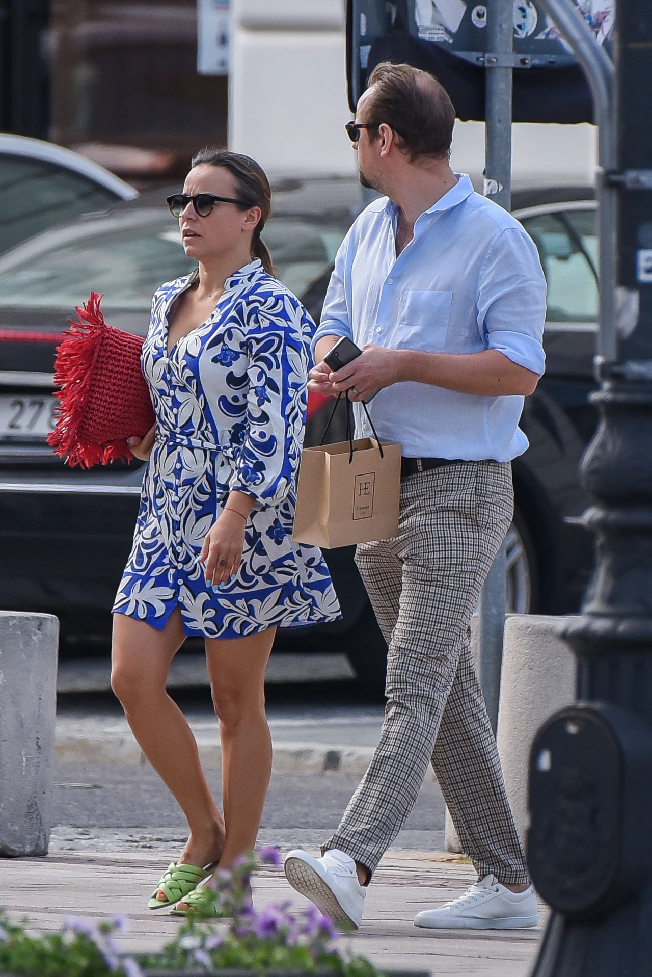 Anna Mucha z ukochanym na obiedzie Anna Mucha z ukochanym na obiedzie