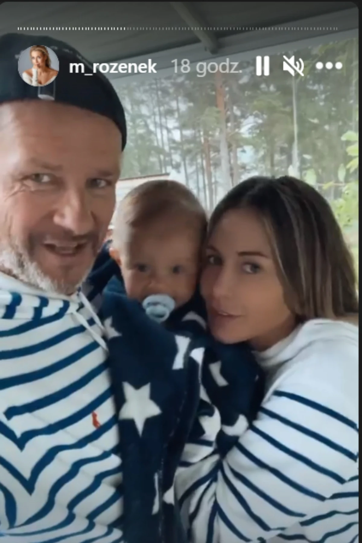 Małgorzata Rozenek-Majda z mężem i synem, fot. https://www.instagram.com/m_rozenek/
