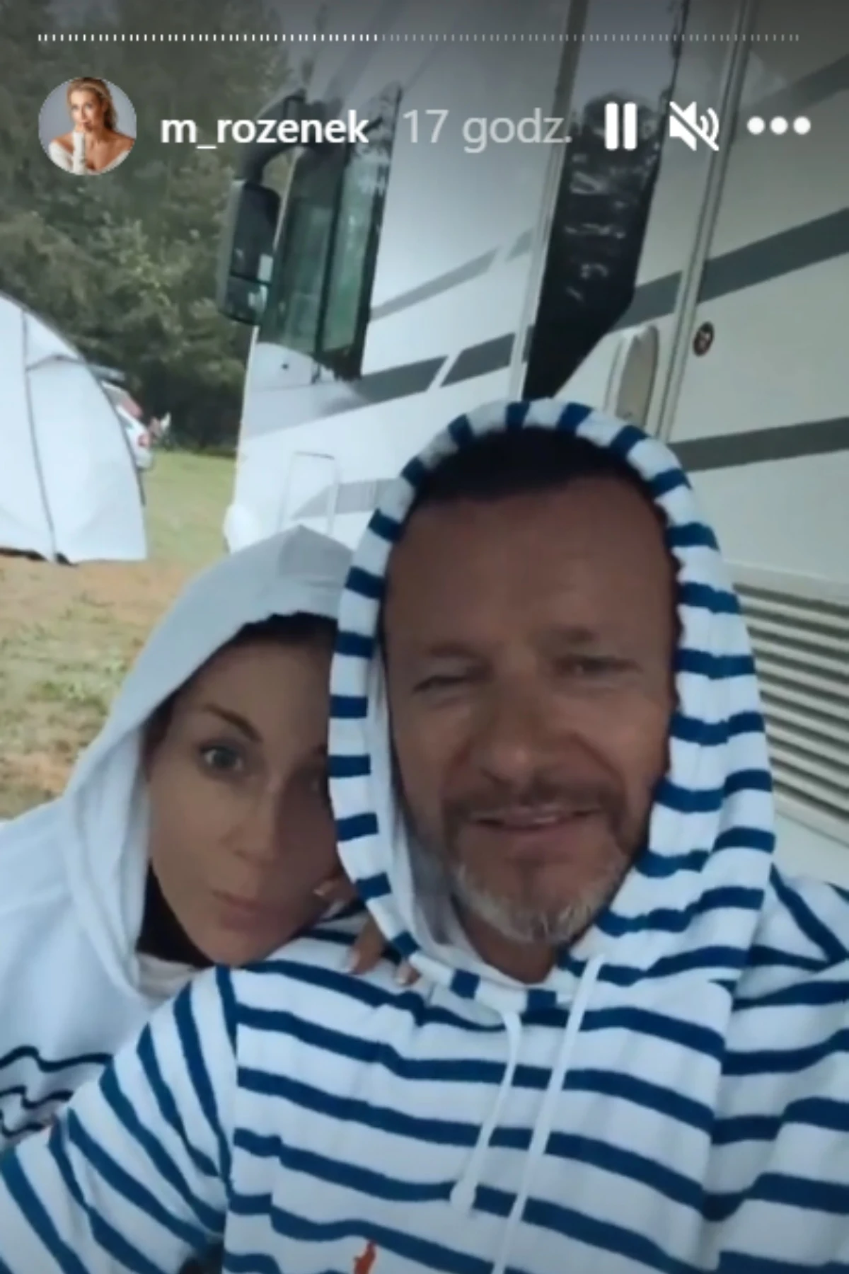 Małgorzata Rozenek-Majdan z mężem, fot. https://www.instagram.com/m_rozenek/