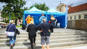 Weekendowy punkt szczepień w Warszawie