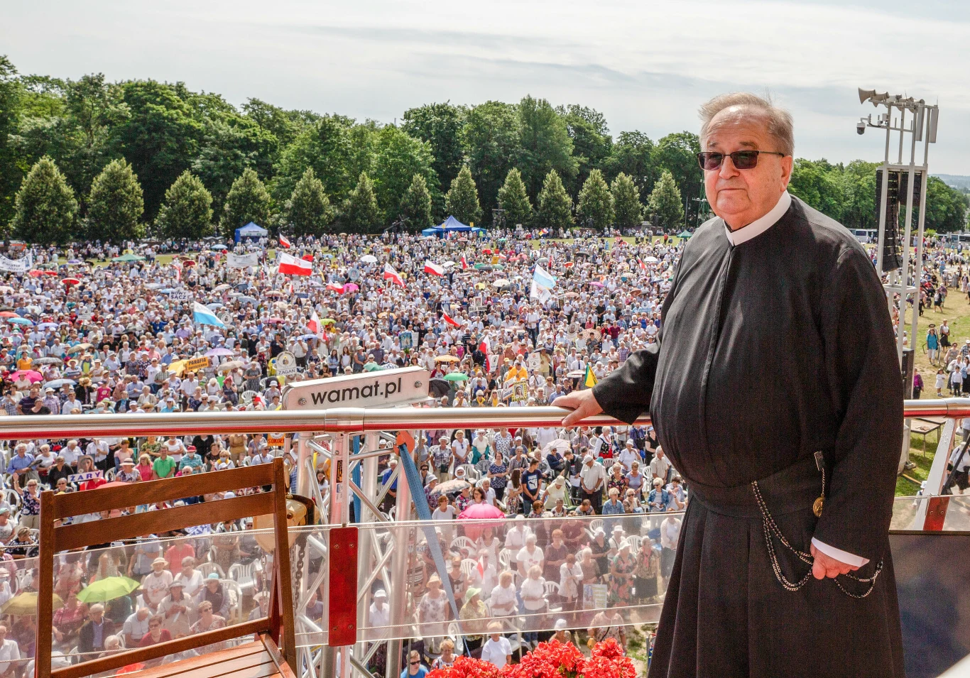 O. Tadeusz Rydzyk podczas 30. Pielgrzymki Radia Maryja na Jasną Górę O. Tadeusz Rydzyk podczas 30. Pielgrzymki Radia Maryja na Jasną Górę