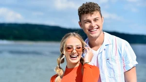 Wiktoria Gąsiewska i Adam Zdrójkowski