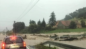 Powódź błyskawiczna w Małopolsce
