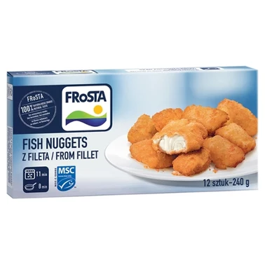 FRoSTA Fish Nuggets Mini porcje z filetów rybnych w chrupiącej panierce 240 g (12 sztuk) - 3
