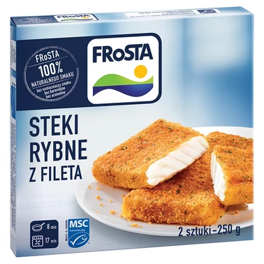 FRoSTA Steki rybne z fileta 250 g (2 sztuki) - 4