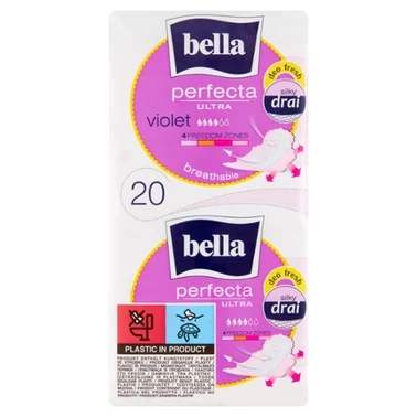 Bella Perfecta Ultra Violet Silky Drai Podpaski higieniczne 20 sztuk - 0