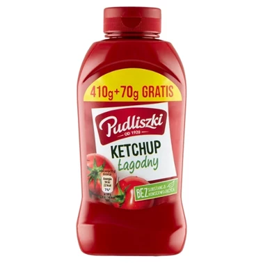 Pudliszki Ketchup łagodny 480 g - 0