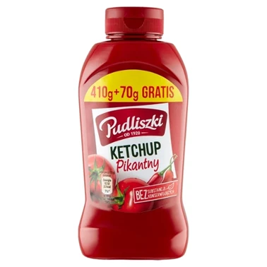 Pudliszki Ketchup pikantny 480 g - 0