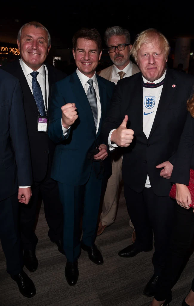 Tom Cruise i Boris Johnson
