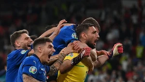 Radość reprezentantów Włoch