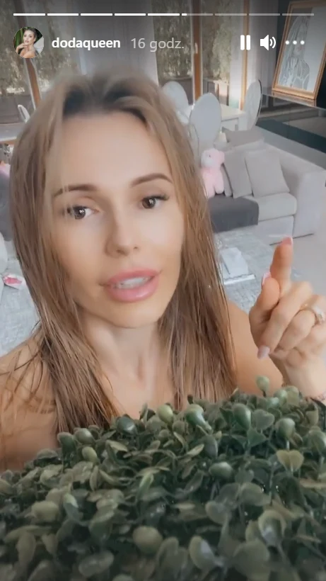 Naga Doda wyszła spod prysznica i nagrała krótkie wideo /https://www.instagram.com/dodaqueen/