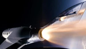 VSS Unity należący do Virgin Galactic