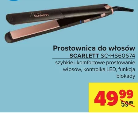 Prostownica do włosów Scarlett
