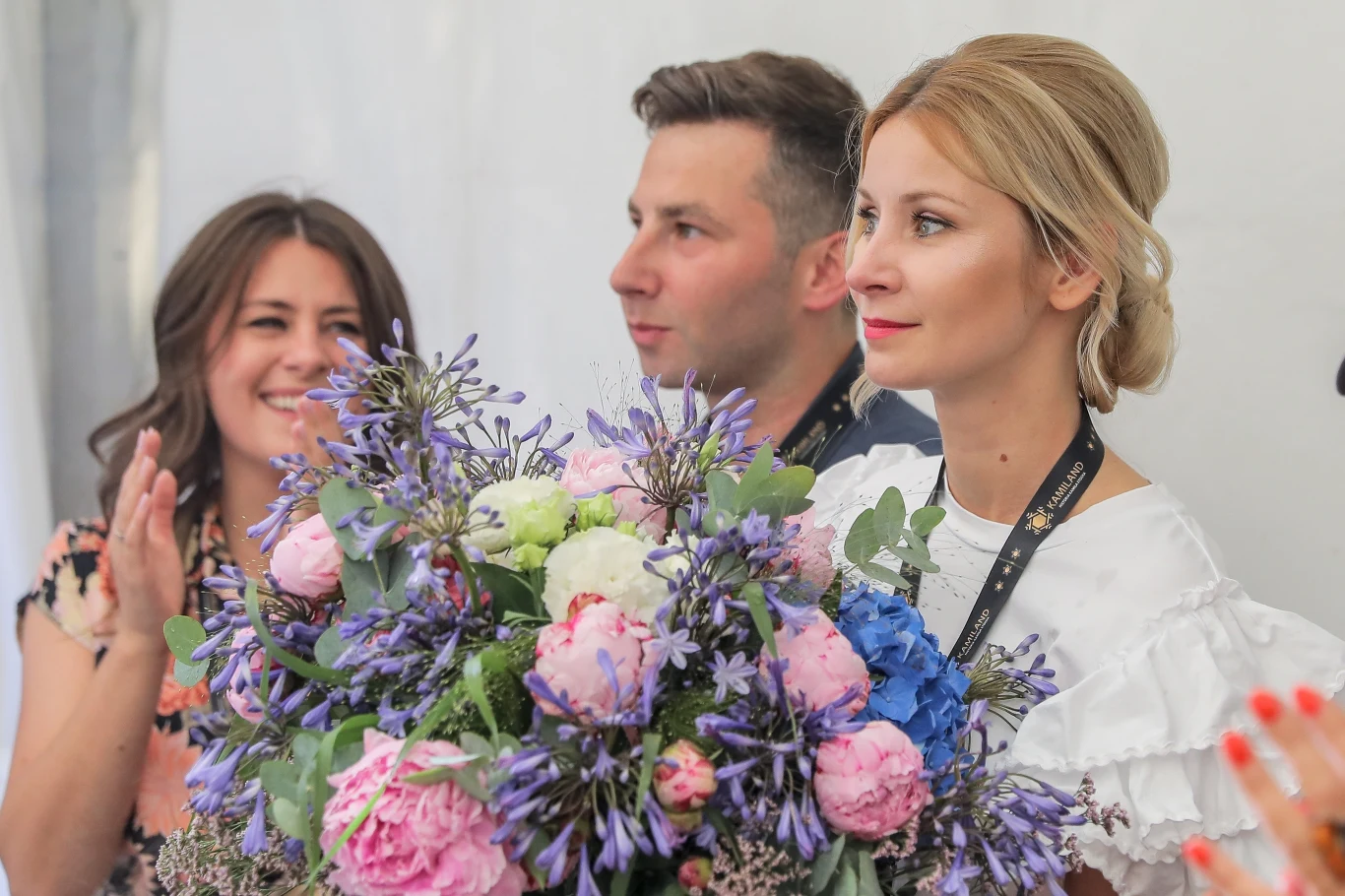 Ewa Bilan-Stoch na otwarciu galerii "Kamiland" Ewa Bilan-Stoch na otwarciu galerii "Kamiland"