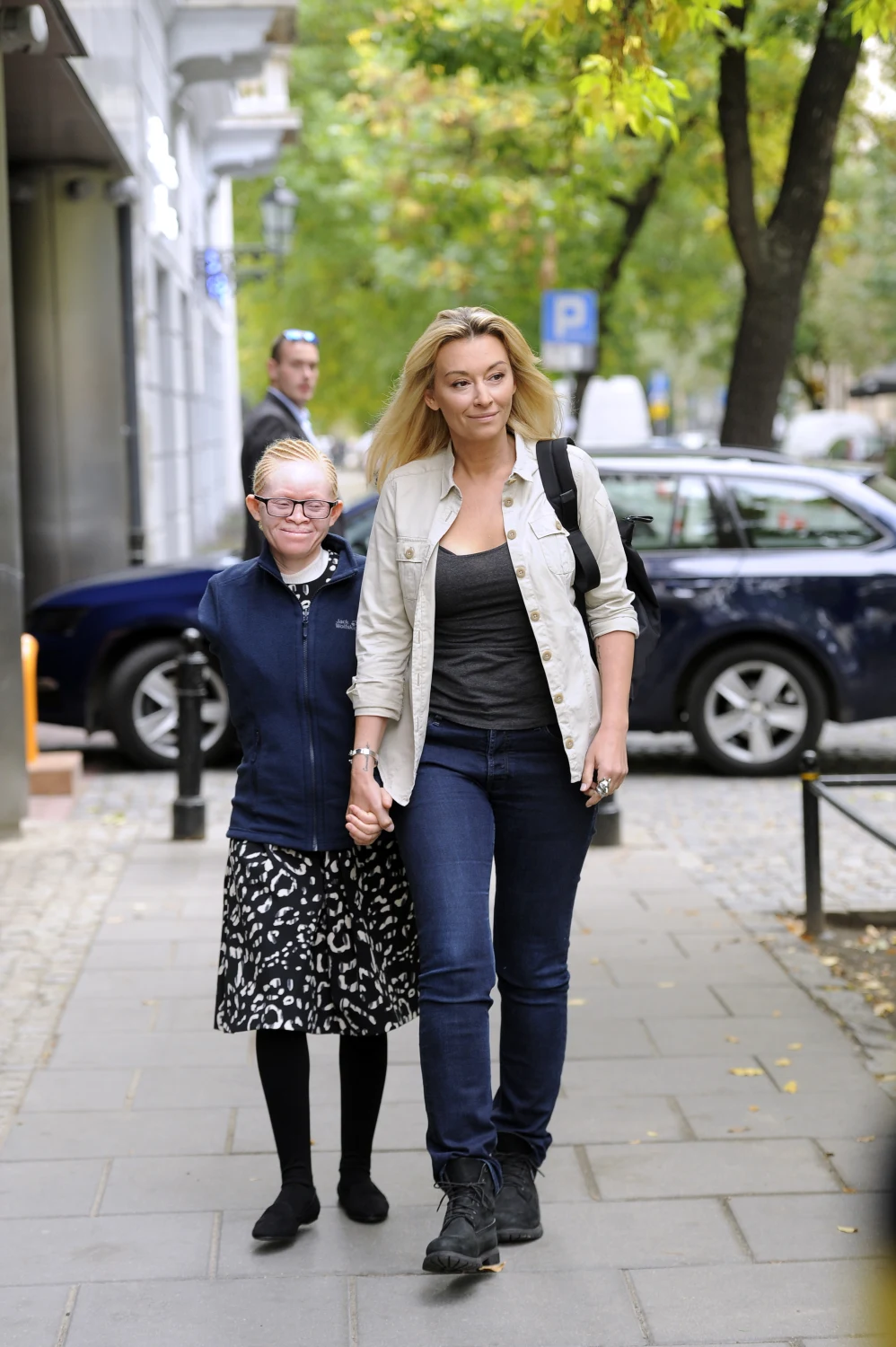 Martyna Wojciechowska z adoptowaną córką Kabulą