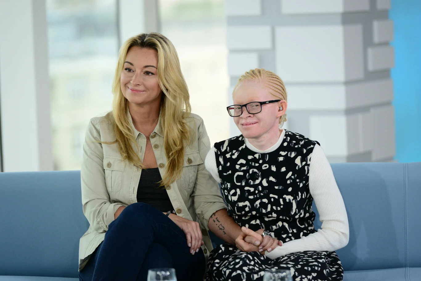 Martyna Wojciechowska z adoptowaną córką Kabulą