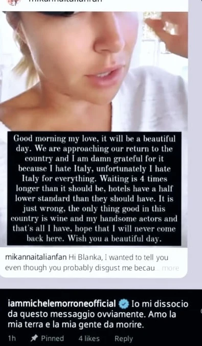 Fot.: https://www.instagram.com/iammichelemorroneofficial/ Fot.: https://www.instagram.com/iammichelemorroneofficial/